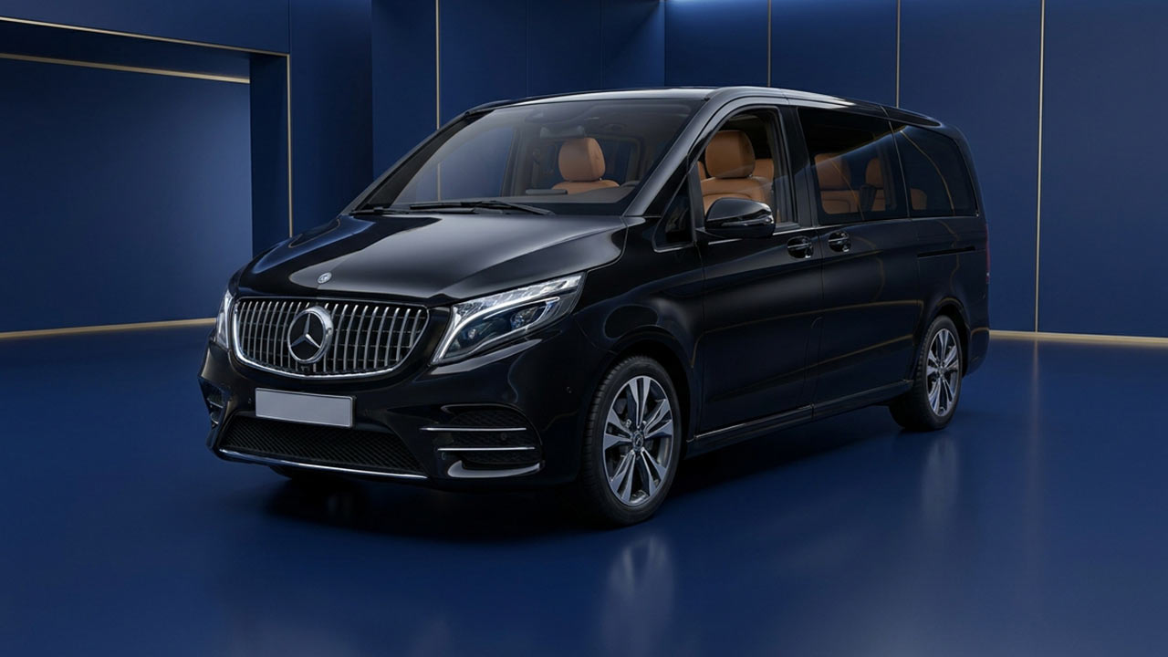 Mercedes V-Class Prestige Van for airport and group transfers in Paris