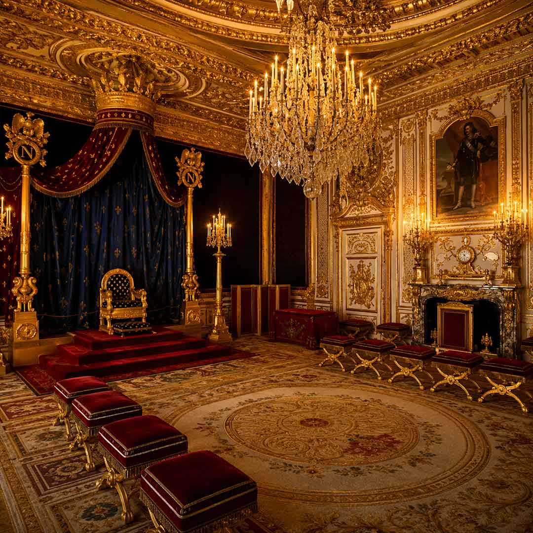 Private transfer from Paris to the Palace of Fontainebleau