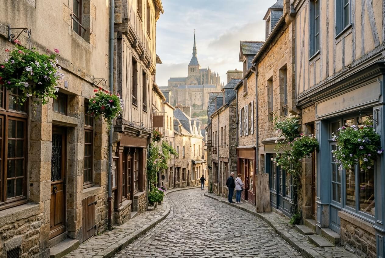 The Medieval Village Streets
